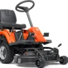 Husqvarna R 112C mit Mähdeck Combi 85 – Winterpaket mit Schneeschild, Gummileiste und Schneeketten – Modell 2025