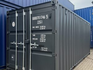 20 Fuß Container, anthrazit