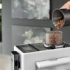Kaffeevollautomat De’Longhi EXAM440.55.W Rivelia Milk Weiß