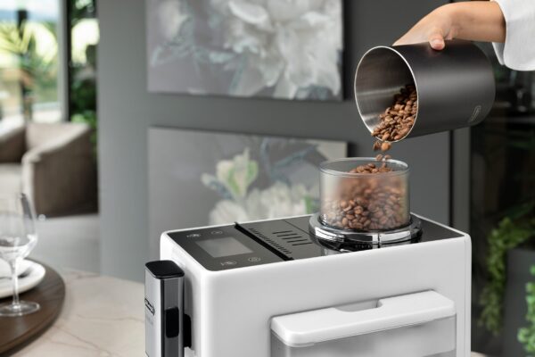 Kaffeevollautomat De’Longhi EXAM440.55.W Rivelia Milk Weiß