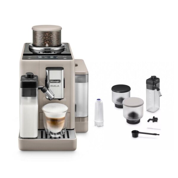 Kaffeevollautomat De’Longhi EXAM440.55.W Rivelia Milk Weiß