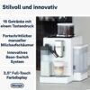 Kaffeevollautomat De’Longhi EXAM440.55.W Rivelia Milk Weiß