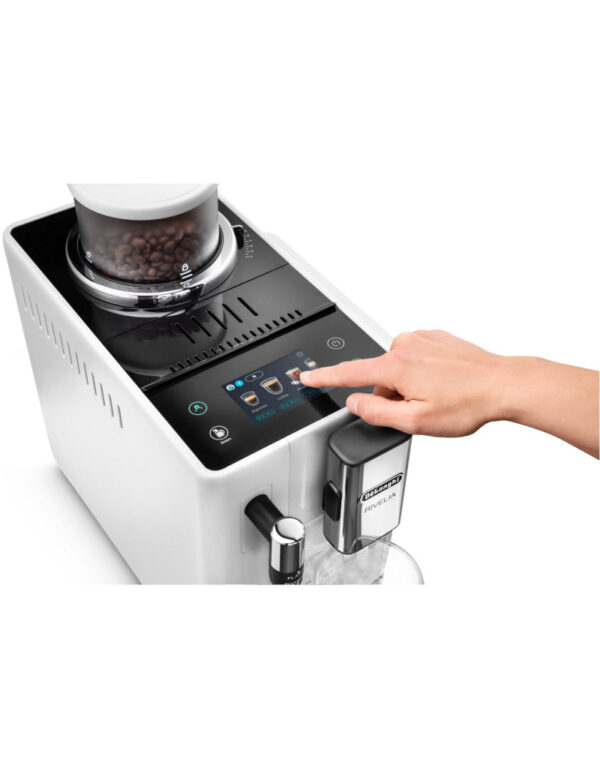 Kaffeevollautomat De’Longhi EXAM440.35.W Rivelia Weiß