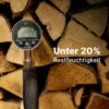 Kaminholz Buche kammergetrocknet | 1 RM ( Scheitlänge 25 cm )