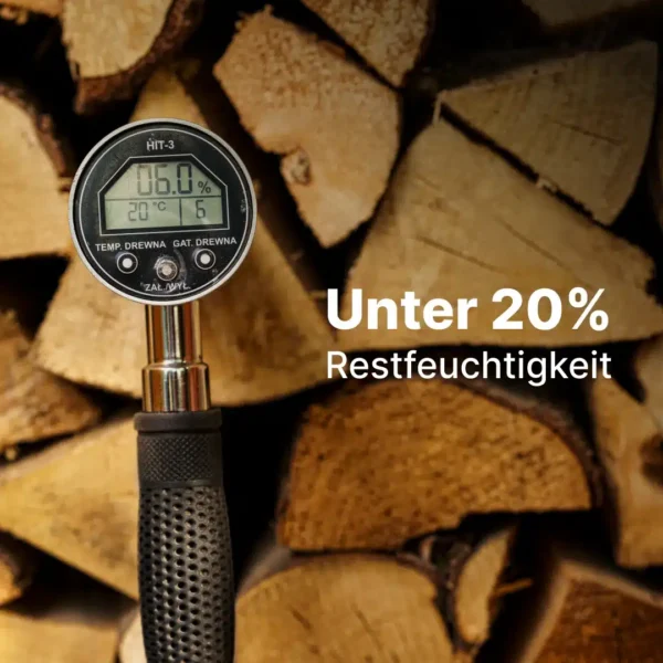 Kaminholz Buche kammergetrocknet | 1 RM ( Scheitlänge 25 cm )