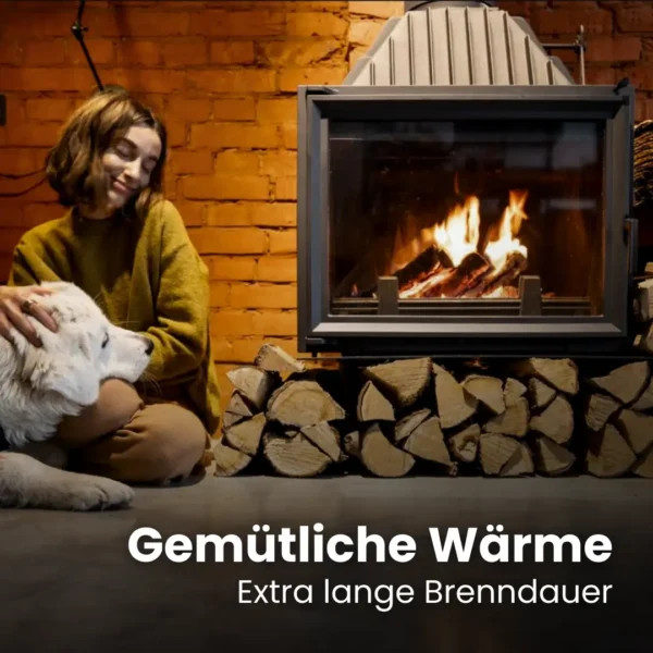Kaminholz Buche kammergetrocknet | 1 RM ( Scheitlänge 25 cm )
