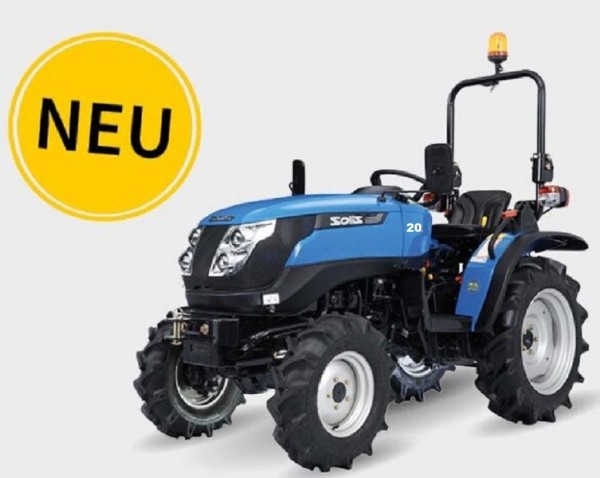 Solis 20 Allrad Traktor - Bereifung Diagonal