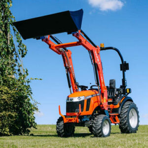 Tafe Allrad-Universalschlepper 6028H mit Kommunal-Bereifung und Frontlader
