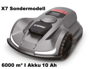 Sunseeker Elite X7 - Rasenroboter Sondermodell / 6000m2