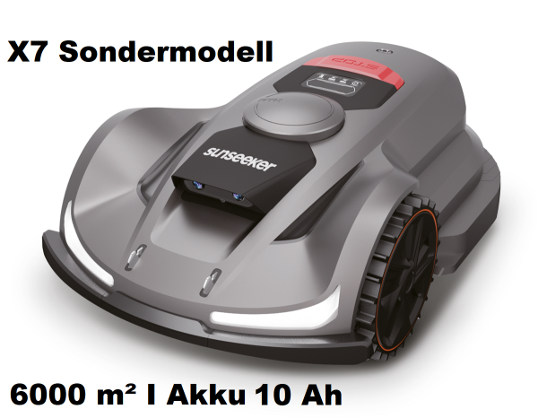 Sunseeker Elite X7 - Rasenroboter Sondermodell / 6000m2